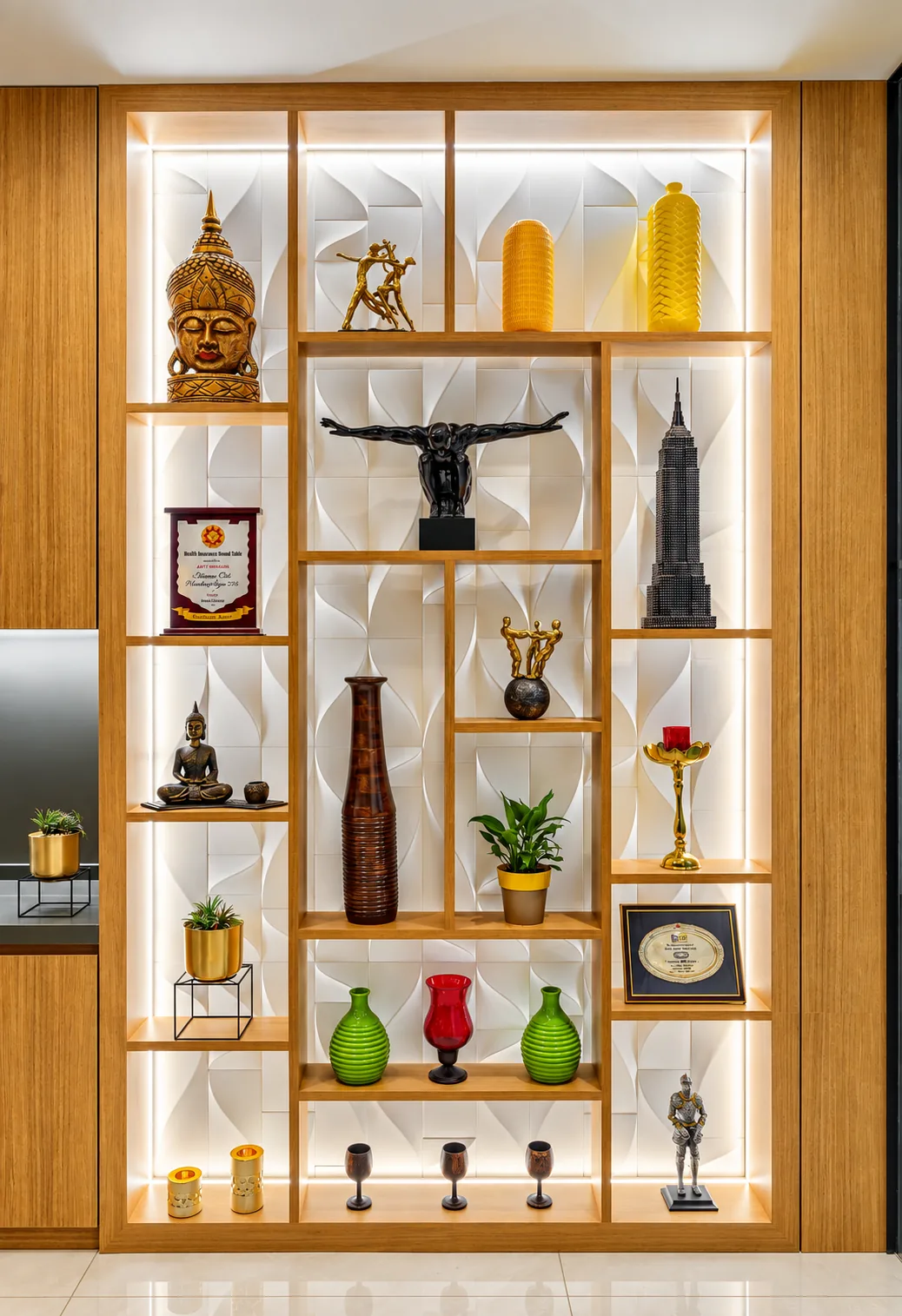 I & I Collab corporate office, Thane: display wall