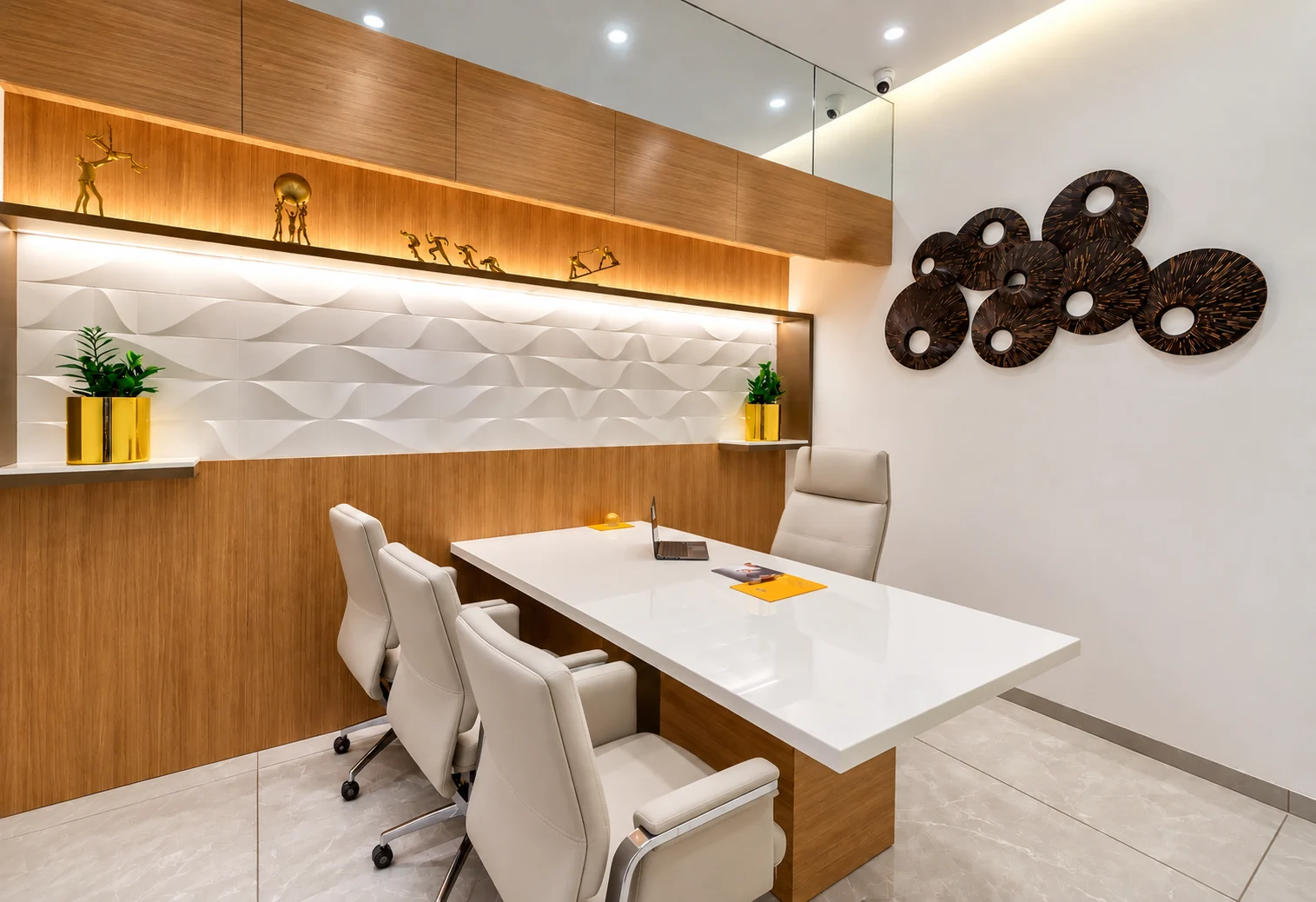 I & I Collab corporate office, Thane: manager’s cabin