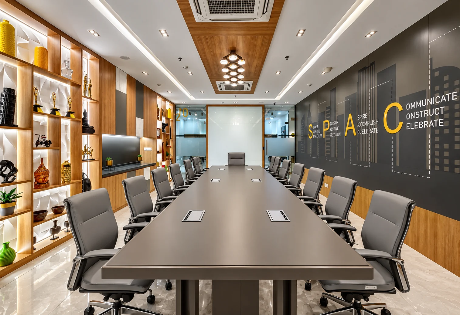 I & I Collab corporate office, Thane: conference room