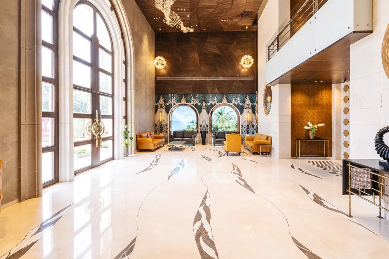 Paradise Group clubhouse, Navi Mumbai: arrival hall