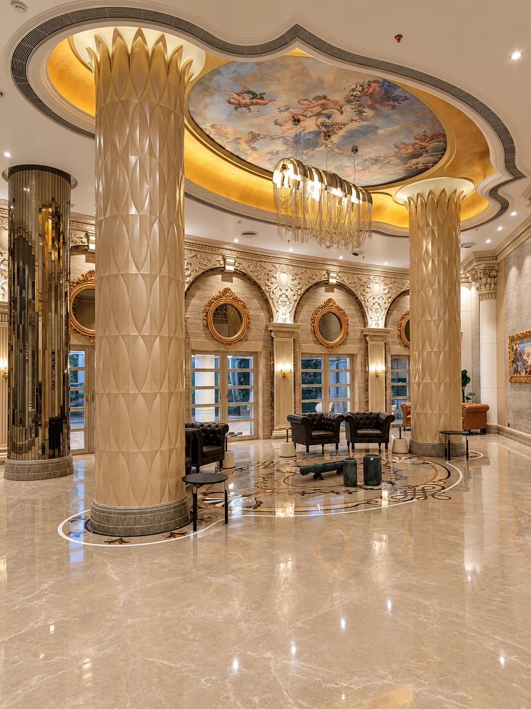 Paradise Group lobby, Navi Mumbai: grand lobby