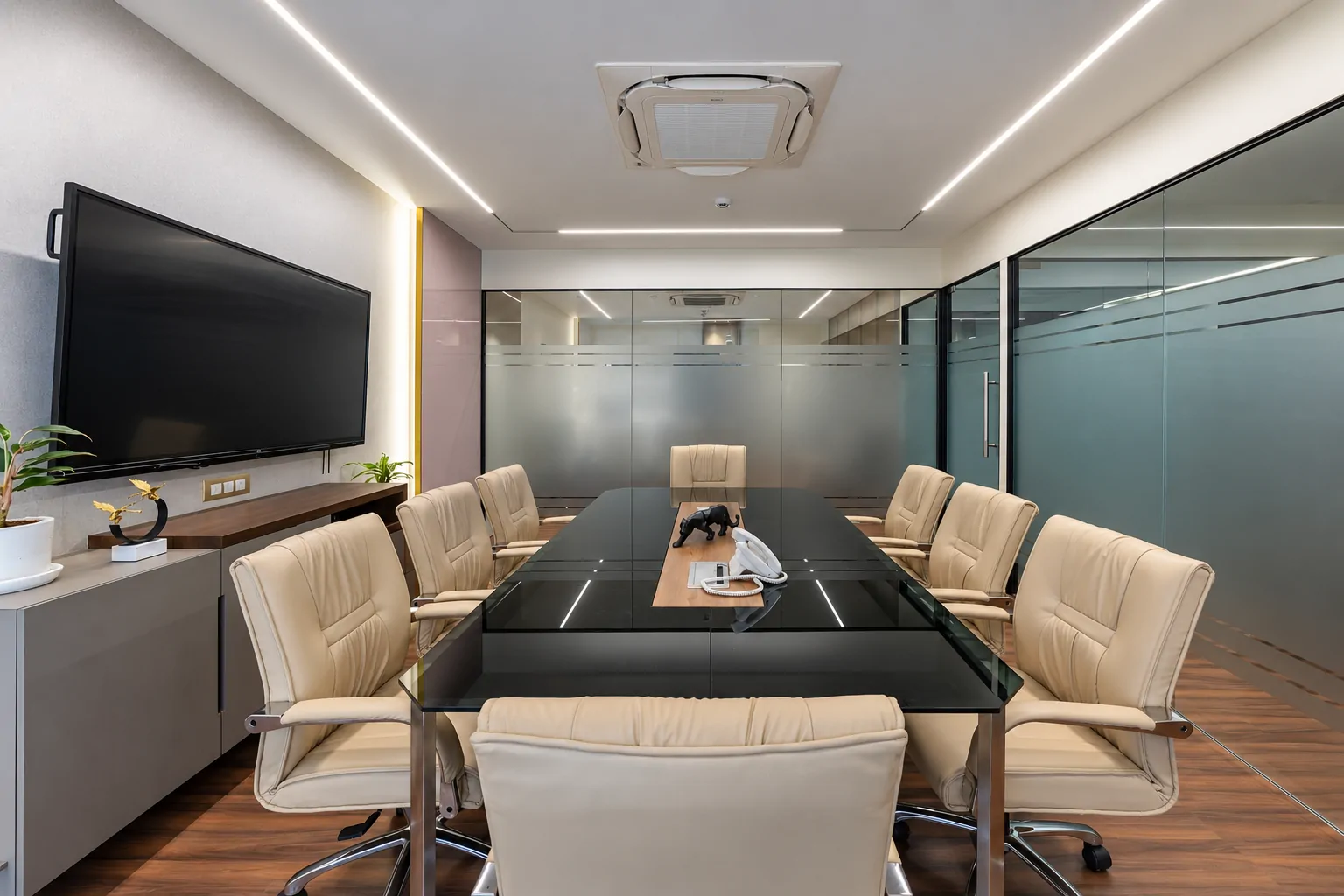RenewSys corporate office, BKC: conference room