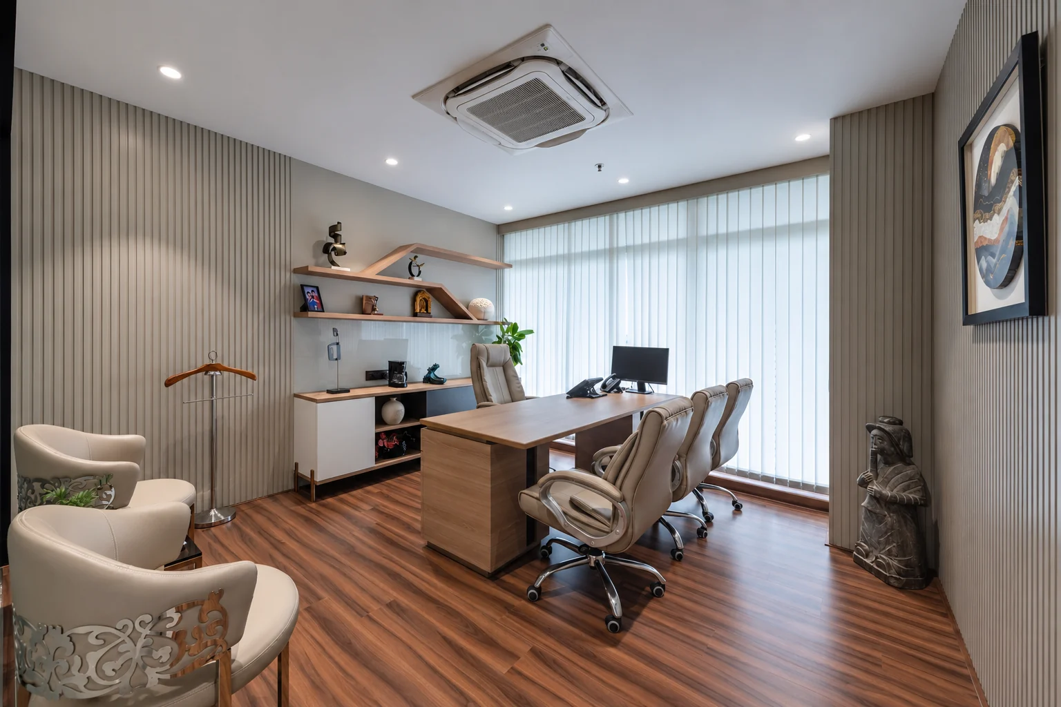 RenewSys corporate office, BKC: manager’s cabin