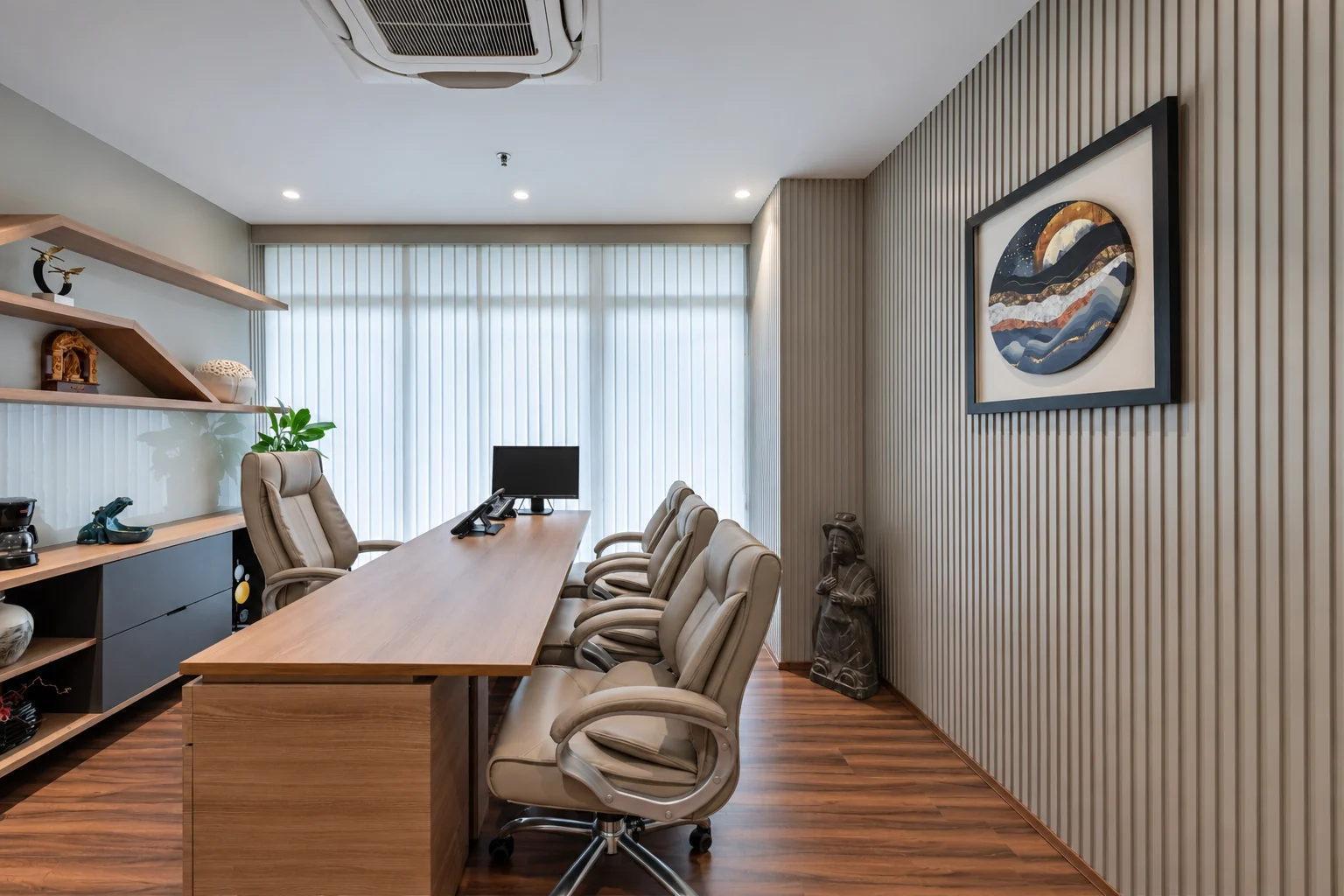RenewSys corporate office, BKC: executive cabin