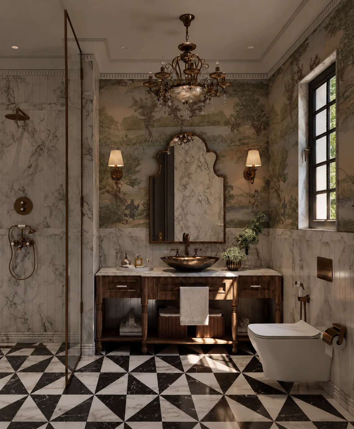 Viraj Residency, Delhi: bathroom vanity