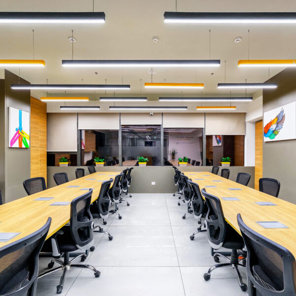 II Collab office seating space zoom