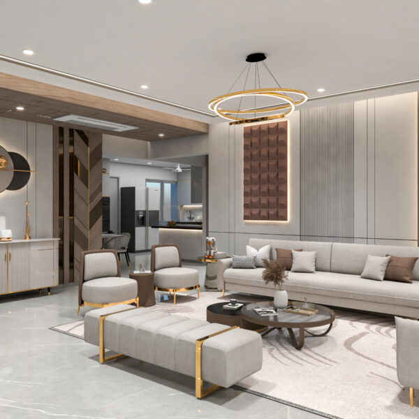 Udaipur 5bhk Living room backside